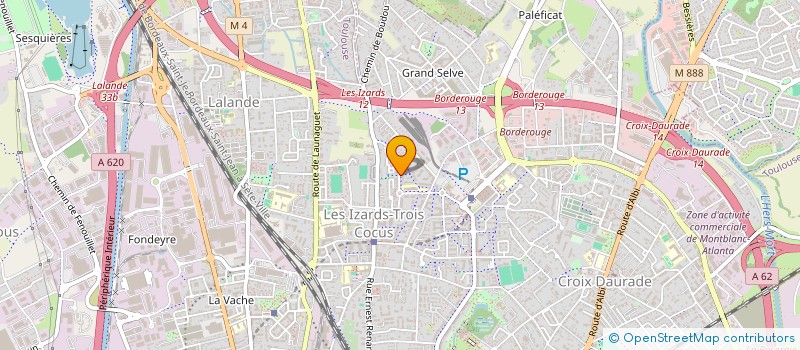localisation de l'entreprise MADAME NINA DIAZ à TOULOUSE