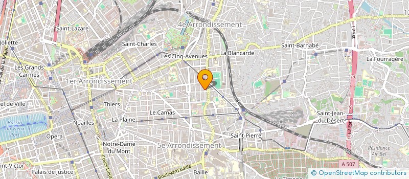 localisation de l'entreprise MADAME NINA DIETHELM à MARSEILLE 4