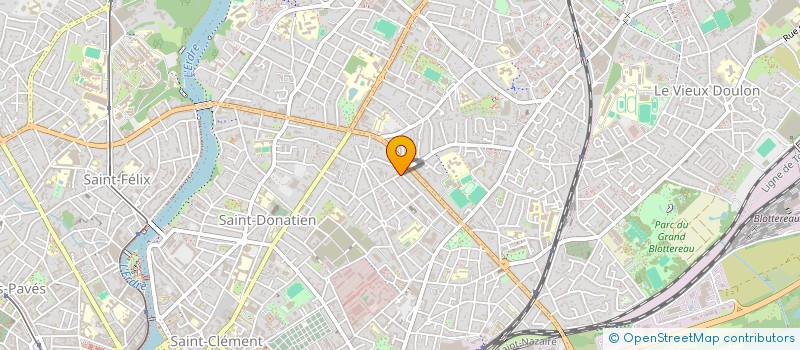localisation de l'entreprise MADAME NINA DOUSSE à NANTES