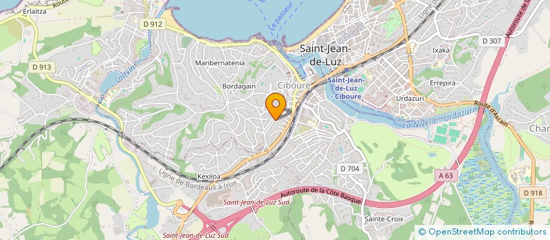 localisation de l'entreprise MADAME NINA DUBOSCQ  CIBOURE