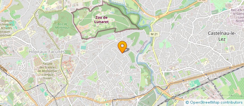 localisation de l'entreprise MADAME NINA DUMAS à MONTPELLIER
