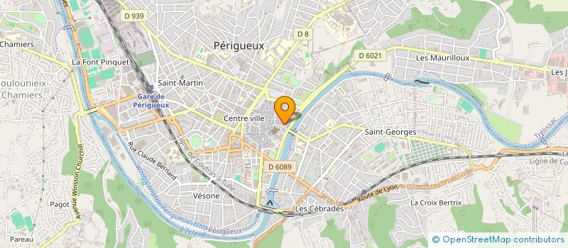 localisation de l'entreprise MADAME NINA DUPERRON à PERIGUEUX