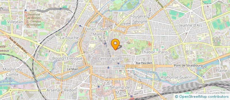 localisation de l'entreprise MADAME NINA EVGRAFOFF  RENNES