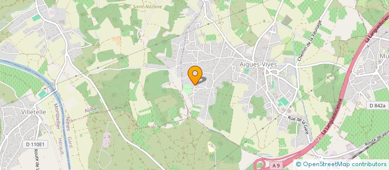 localisation de l'entreprise MADAME NINA FAFET  AIGUES-VIVES