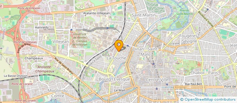 localisation de l'entreprise MADAME NINA FARES  RENNES