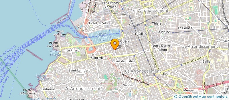 localisation de l'entreprise MADAME NINA FRANCESCHI à MARSEILLE