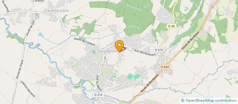 localisation de l'entreprise MADAME NINA FRERE  SAUVAGNON