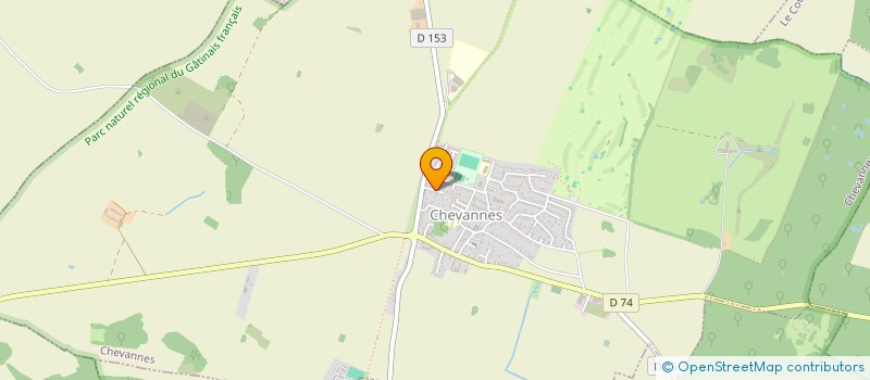 localisation de l'entreprise MADAME NINA GARCIA  CHEVANNES