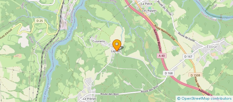 localisation de l'entreprise MADAME NINA GEORGIN  SAINT-GERMAIN-SUR-RHONE