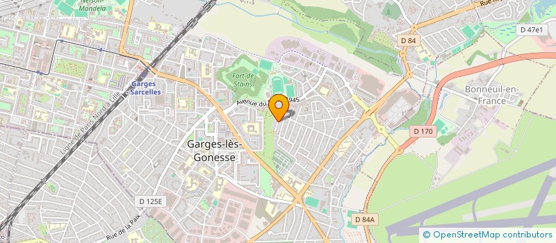 localisation de l'entreprise MADAME NINA GEVORGYAN  GARGES-LES-GONESSE