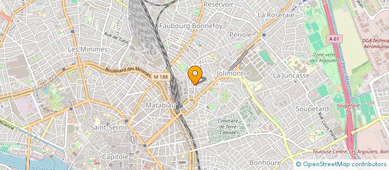localisation de l'entreprise MADAME NINA GOERN à TOULOUSE