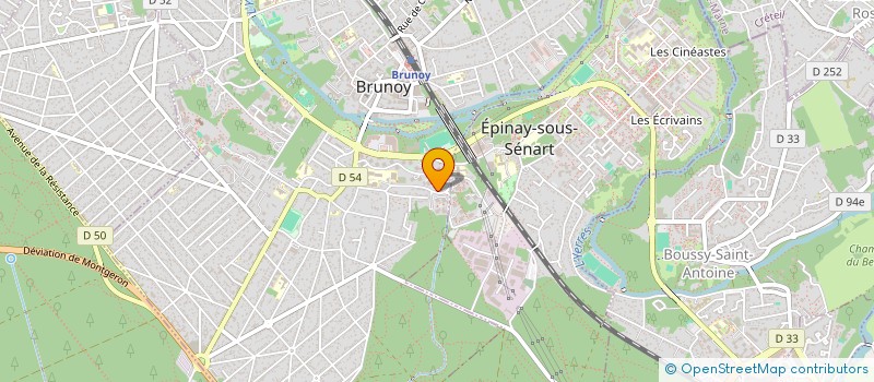 localisation de l'entreprise MADAME NINA GOREANU à BRUNOY