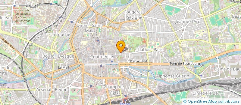 localisation de l'entreprise MADAME NINA GOURVENNEC  RENNES