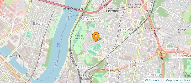 localisation de l'entreprise MADAME NINA GUST  LORMONT