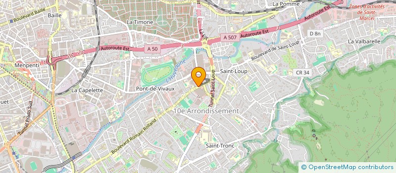 localisation de l'entreprise MADAME NINA HADDED  MARSEILLE