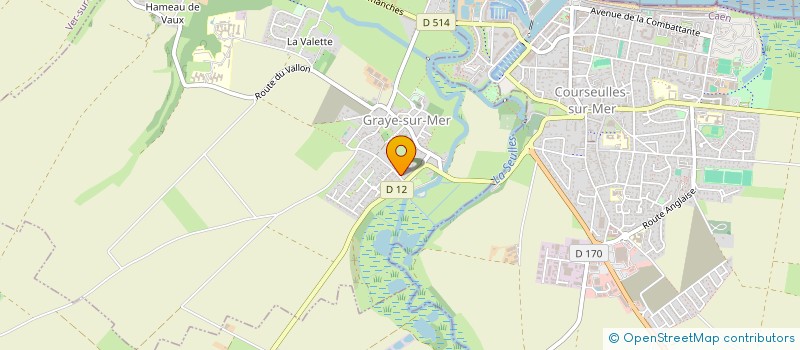 localisation de l'entreprise MADAME NINA HAUTCOEUR  GRAYE-SUR-MER