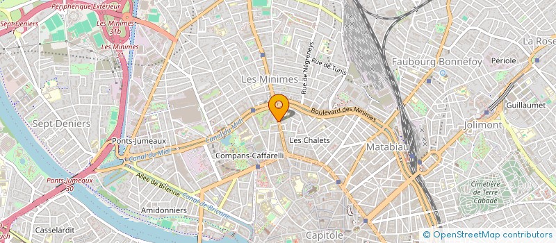 localisation de l'entreprise MADAME NINA HEGEDUSOVA  TOULOUSE