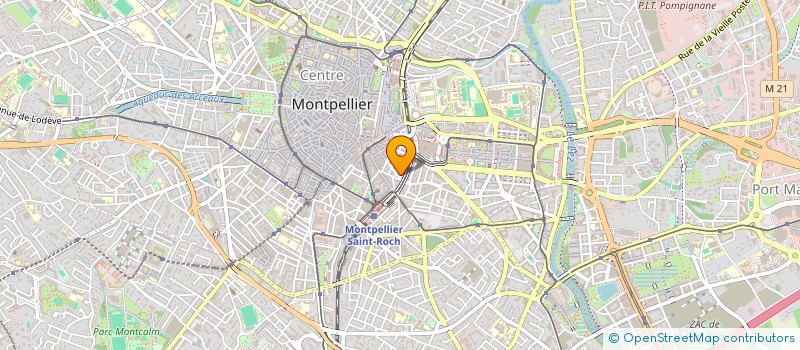 localisation de l'entreprise MADAME NINA HOFMANN  MONTPELLIER