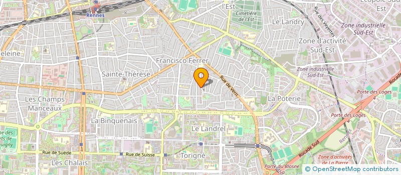 localisation de l'entreprise MADAME NINA HOUSSET  RENNES