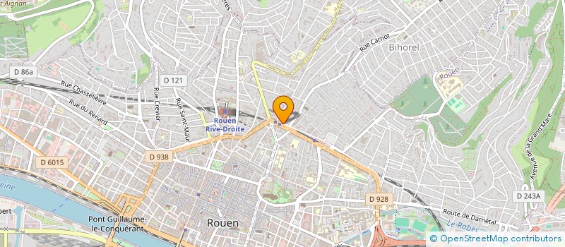 localisation de l'entreprise MADAME NINA HUET  ROUEN