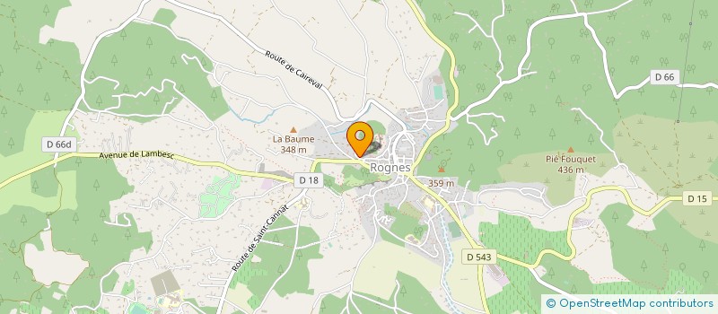 localisation de l'entreprise MADAME NINA HUTCHINGS à ROGNES