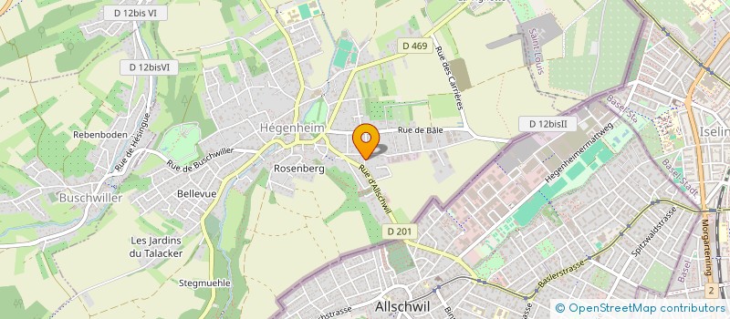 localisation de l'entreprise MADAME NINA JORET  HESINGUE