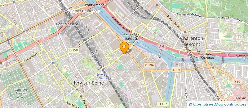 localisation de l'entreprise MADAME NINA JOSAN  IVRY-SUR-SEINE