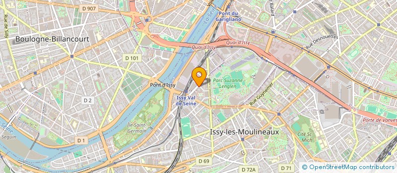 localisation de l'entreprise MADAME NINA KOUMBA MOHAMED à ISSY-LES-MOULINEAUX