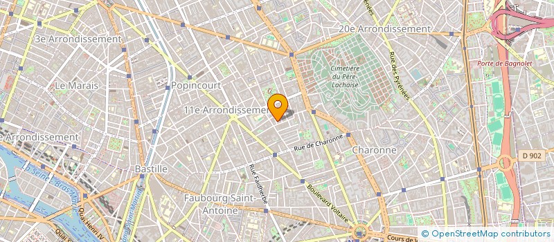 localisation de l'entreprise MADAME NINA KRASS  PARIS