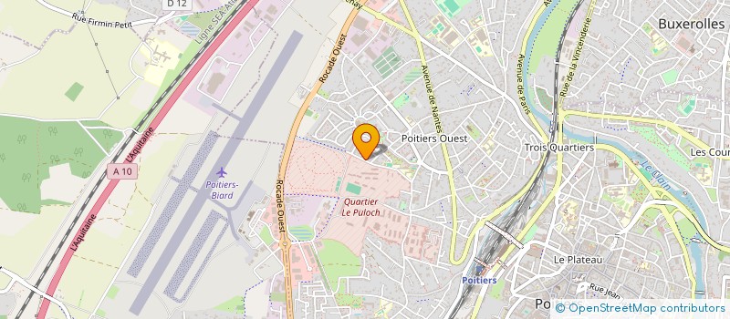 localisation de l'entreprise MADAME NINA KRISMANN à POITIERS