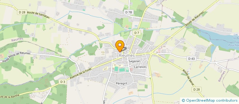 localisation de l'entreprise MADAME NINA LACAN  RIEUMES