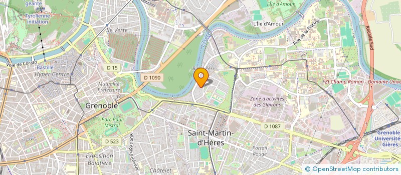 localisation de l'entreprise MADAME NINA LAGNEAU à SAINT-MARTIN-D'HERES