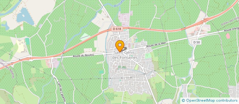 localisation de l'entreprise MADAME NINA LAHOUSSE  SAINT-GENIS-DES-FONTAINES