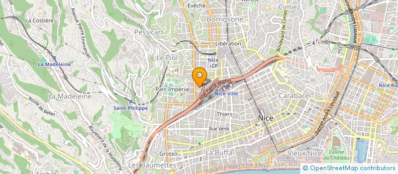 localisation de l'entreprise MADAME NINA LAHURE à NICE