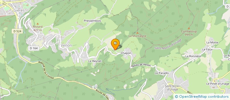 localisation de l'entreprise MADAME NINA LAINE  THONES