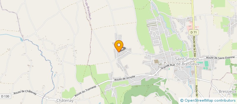 localisation de l'entreprise MADAME NINA LAURENT  SAINT-SIMEON-DE-BRESSIEUX