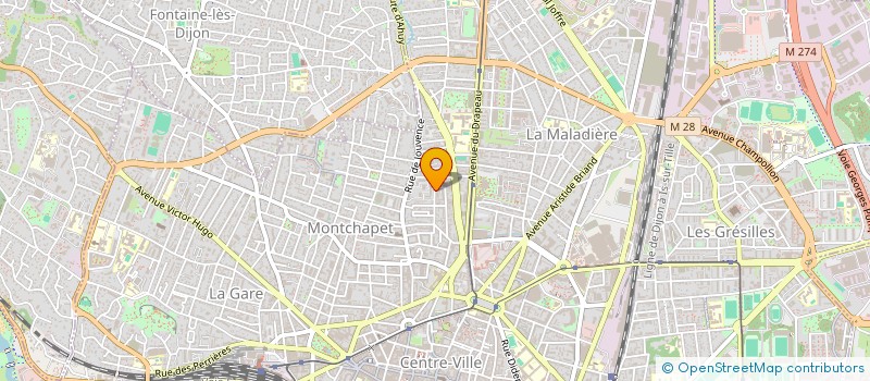 localisation de l'entreprise MADAME NINA LE BLANC  DIJON