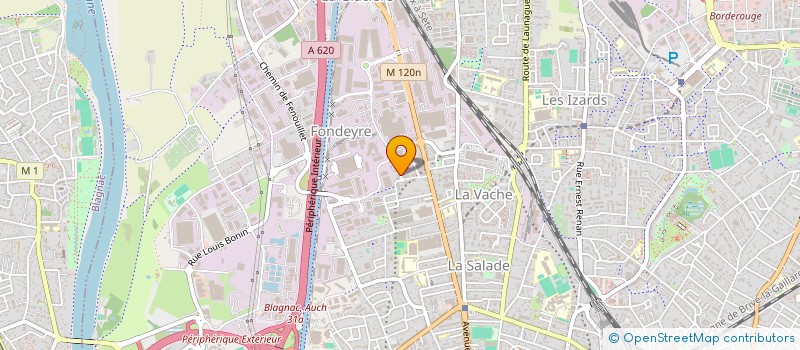 localisation de l'entreprise MADAME NINA LEPELTIER à TOULOUSE