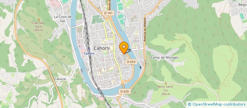 localisation de l'entreprise MADAME NINA LEVY  CAHORS