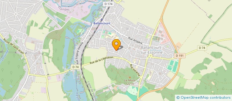 localisation de l'entreprise MADAME NINA LIGEROT  BALLANCOURT-SUR-ESSONNE