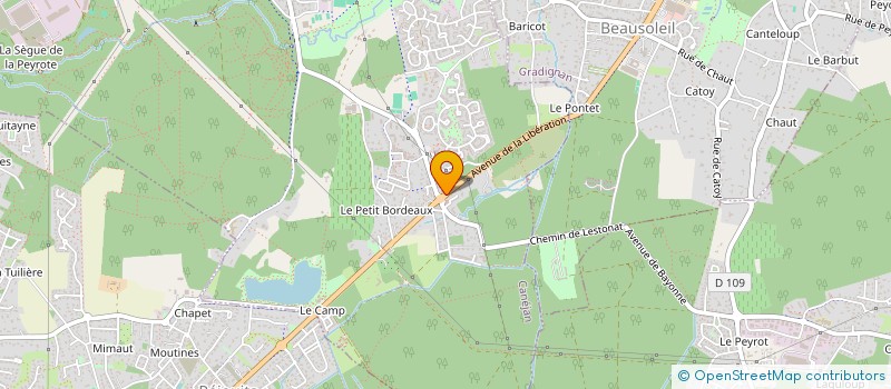 localisation de l'entreprise MADAME NINA LUCAS  CENAC