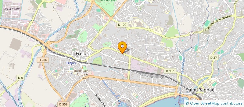 localisation de l'entreprise MADAME NINA MAIA à FREJUS