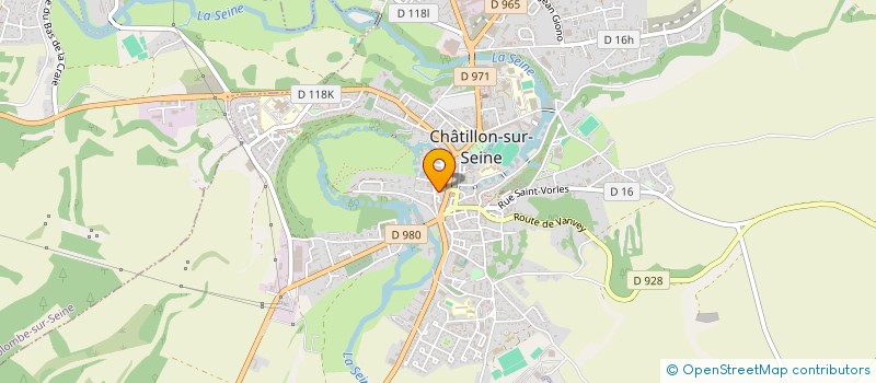 localisation de l'entreprise MADAME NINA MAMONE  CHATILLON-SUR-SEINE