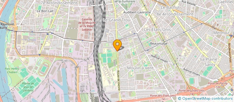 localisation de l'entreprise MADAME NINA MARADAS OBE  LYON