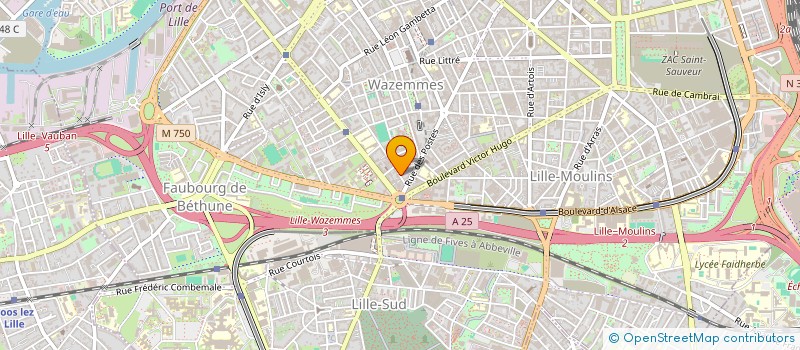 localisation de l'entreprise MADAME NINA MARCHAND à LILLE