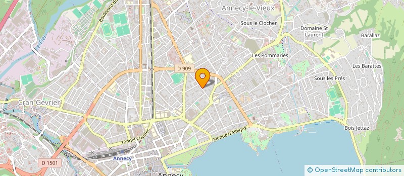localisation de l'entreprise MADAME NINA MARCHAND à ANNECY