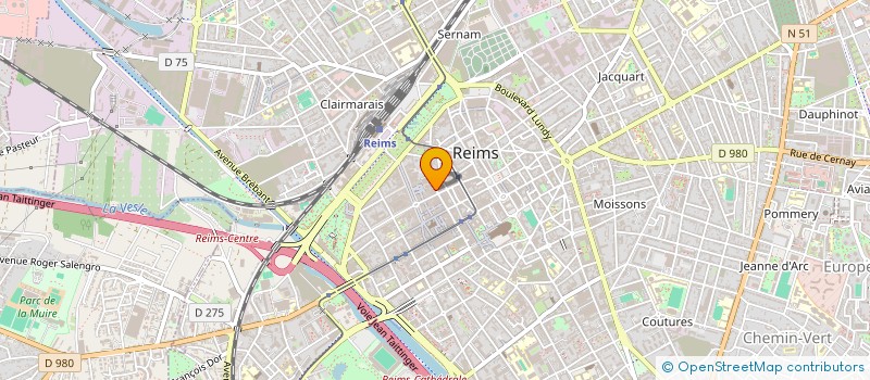 localisation de l'entreprise MADAME NINA MARCO  REIMS