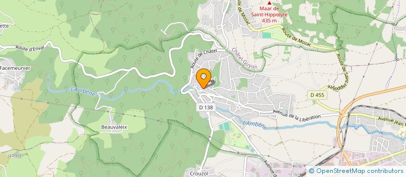 localisation de l'entreprise MADAME NINA MERROUCHE  ENVAL