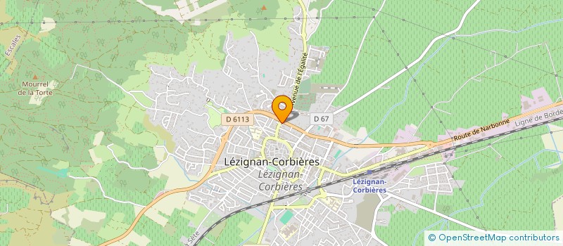 localisation de l'entreprise MADAME NINA MEYER à LEZIGNAN-CORBIERES