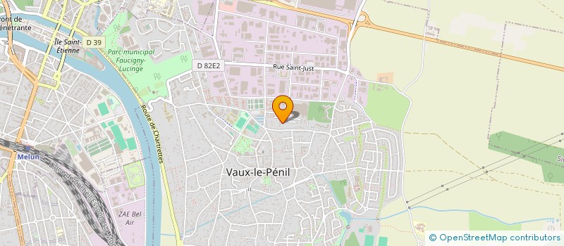 localisation de l'entreprise MADAME NINA MILLET à VAUX-LE-PENIL